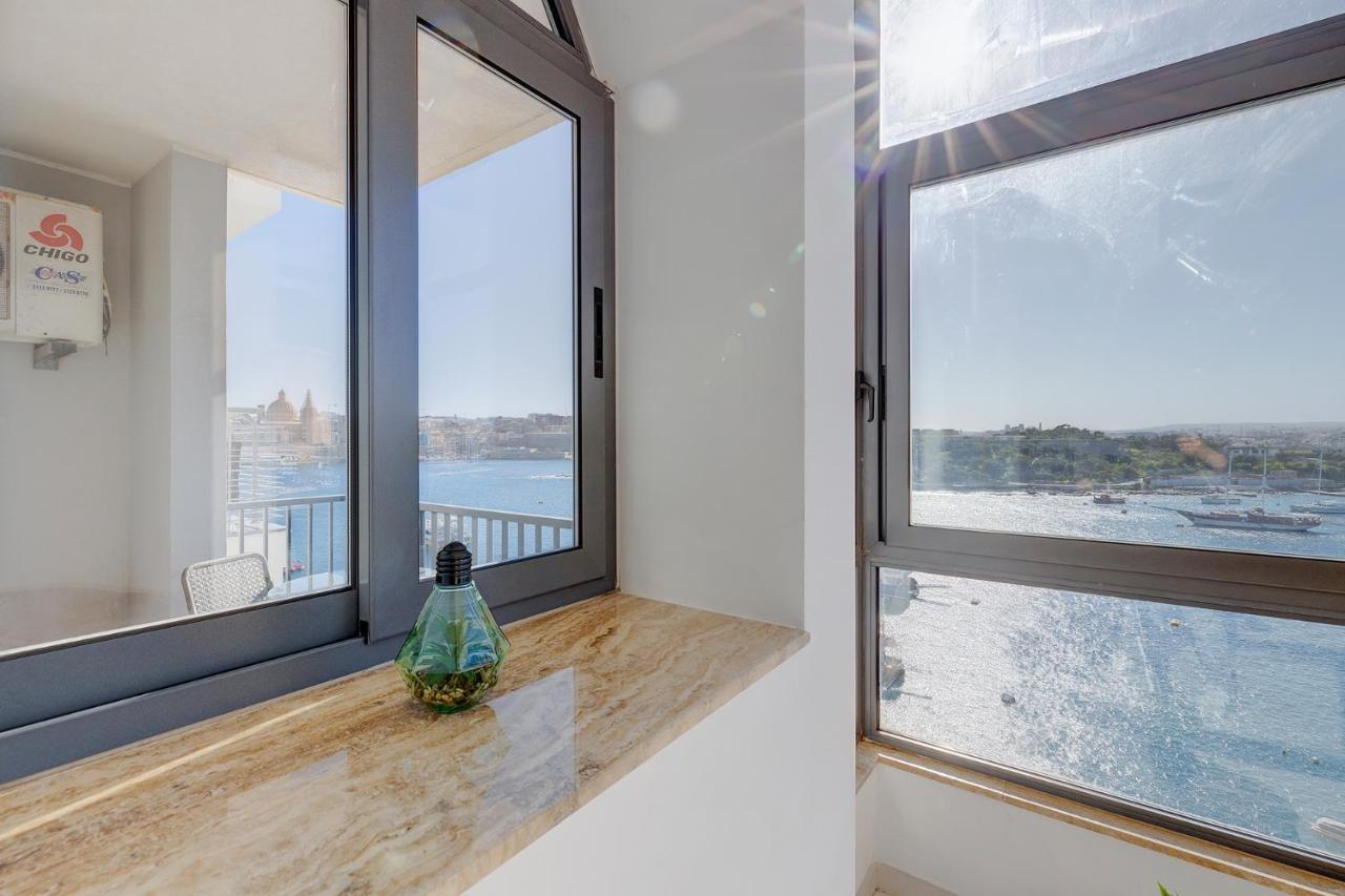 Marvellous Apartment With Valletta And Harbour Views 斯利马 外观 照片