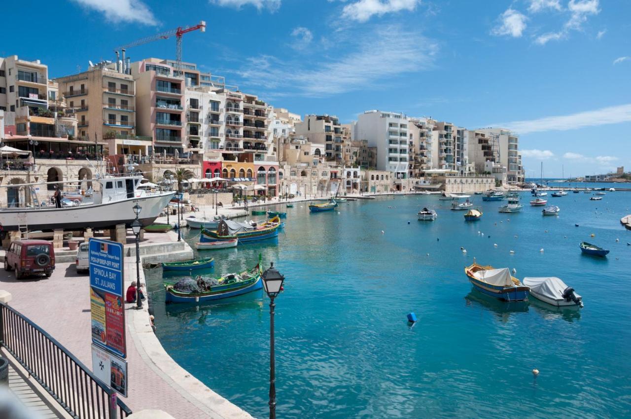Marvellous Apartment With Valletta And Harbour Views 斯利马 外观 照片