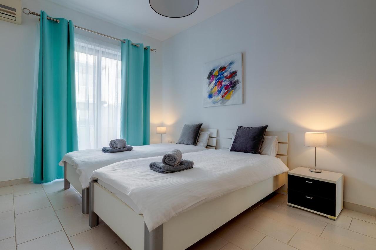 Marvellous Apartment With Valletta And Harbour Views 斯利马 外观 照片