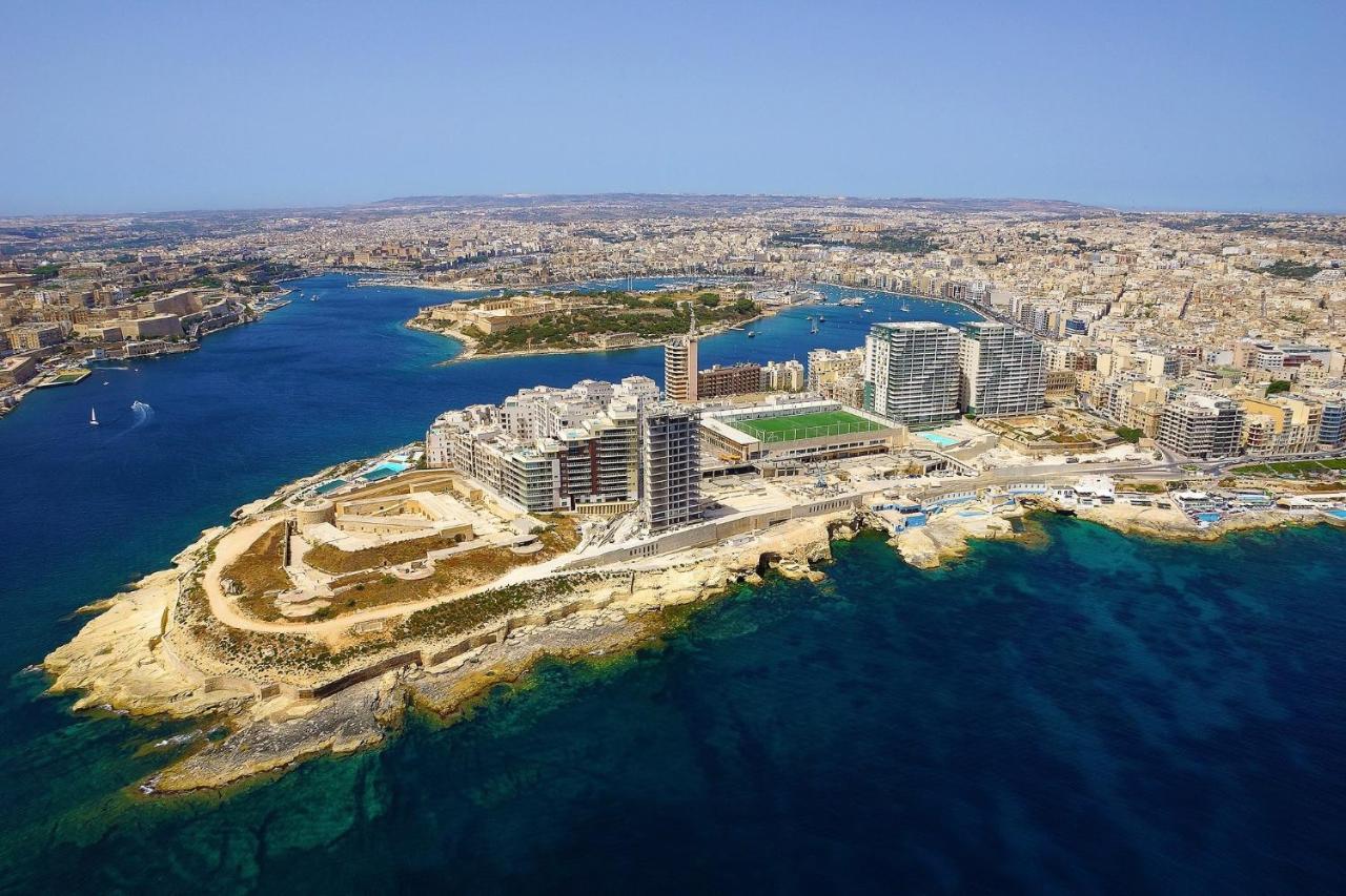 Marvellous Apartment With Valletta And Harbour Views 斯利马 外观 照片
